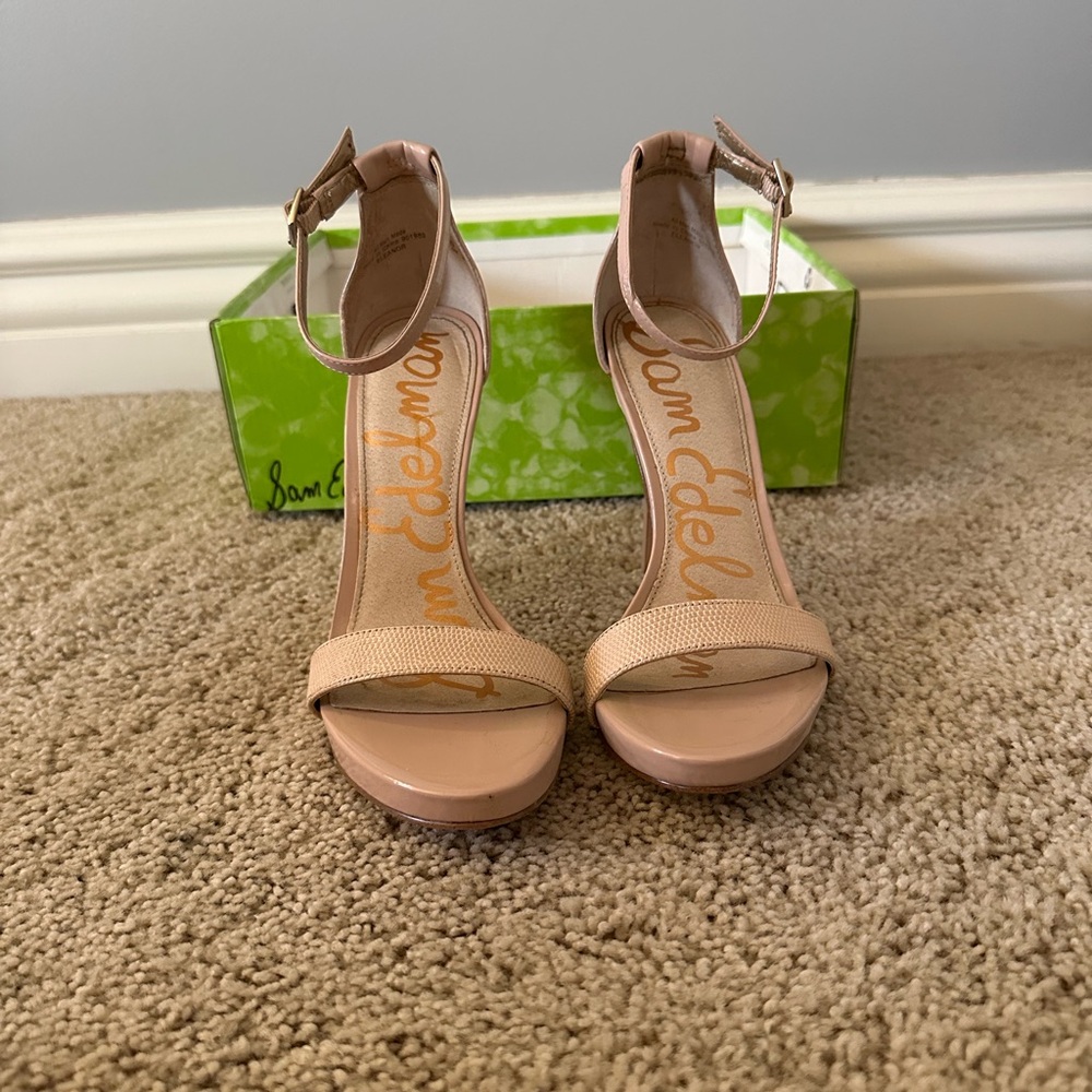 Sam Edelman Women's Tan Heeled Sandals